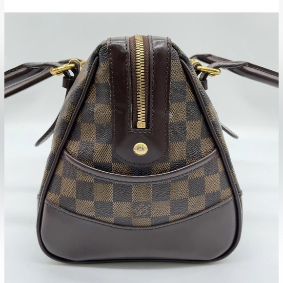 Louis Vuitton Damier Ebene Berkeley N52000 Handbag,LRG,Brn-Beige, Leather/Canvas - Picture 6 of 17